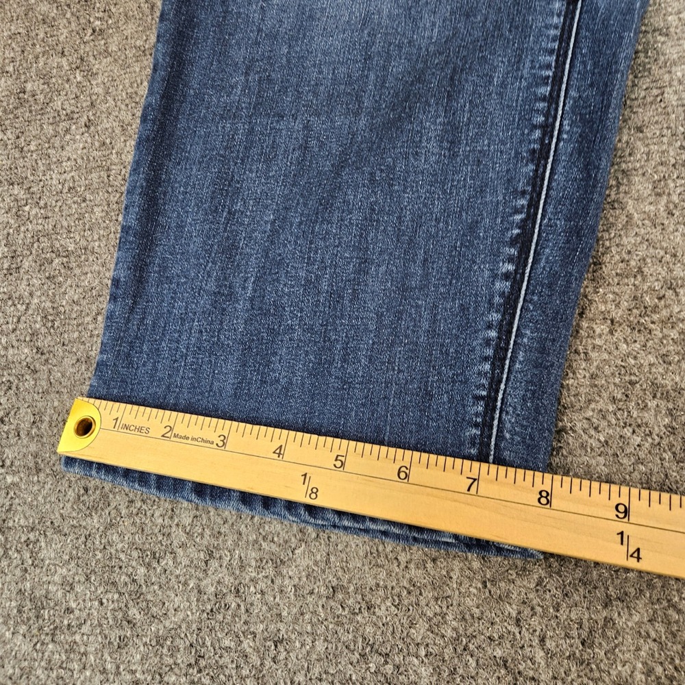 Catherines Est 1946 Denim Blue Cropped Jeans Plus Size 26W Contemporary Capri - Picture 2 of 9